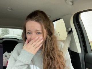 Public Lush Adventures at Starbucks Drive-Thru - Too Hot to Handle!