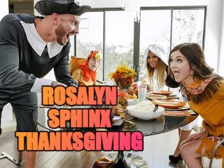 FamilyStrokes - Steamy Thanksgiving Step Family Orgy